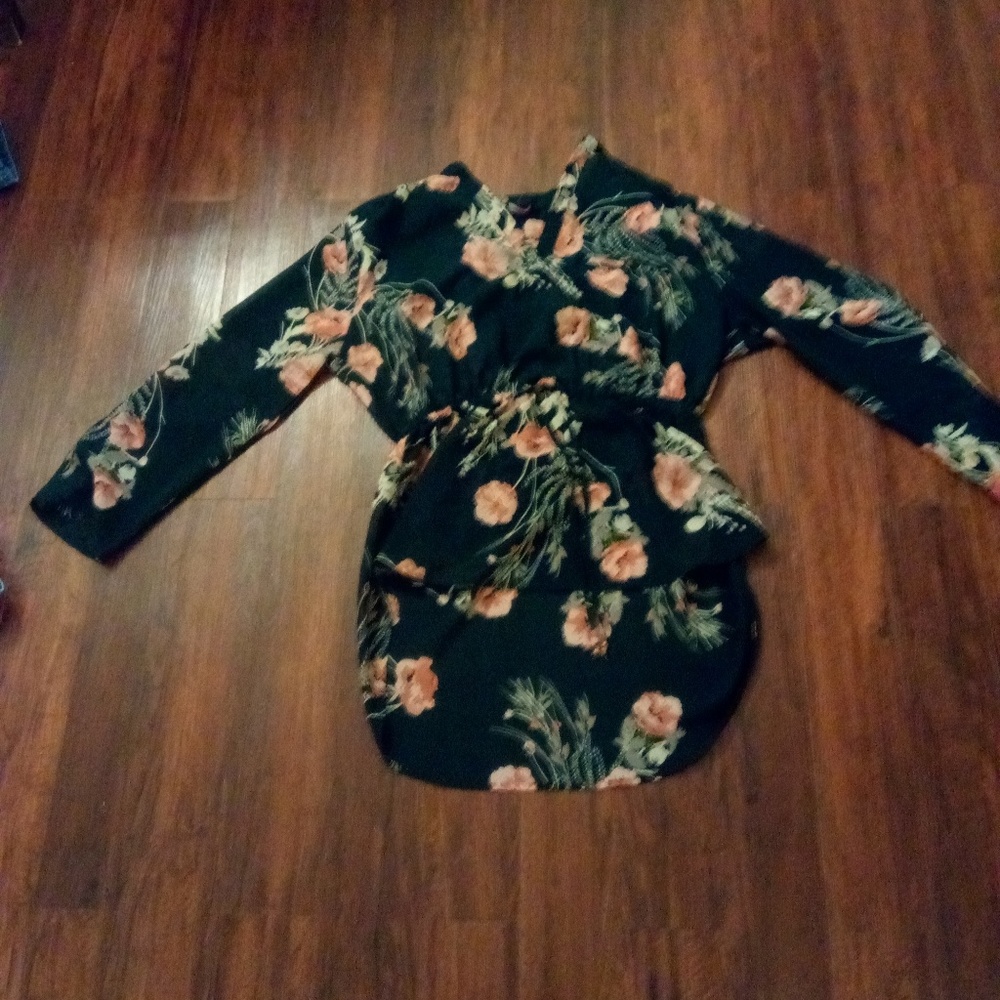 Women's Plus Size floral blouse